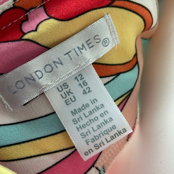 London Times Shift Dress size 12 - Picture 9 of 10